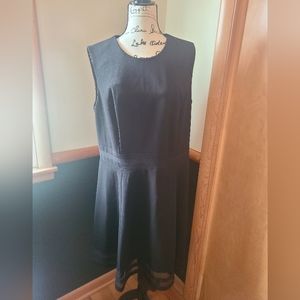 Calvin Klein Dress w/Sheer Detail- 16W